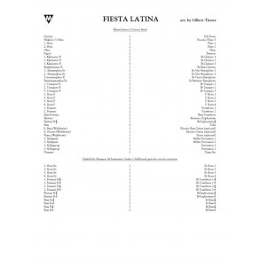 Fiesta Latina : El Cumbanchero - Bésame Mucho - Sway (Quien Sera) - Aquarela Brasileira (Aquarela Do Brasil) (Brasil